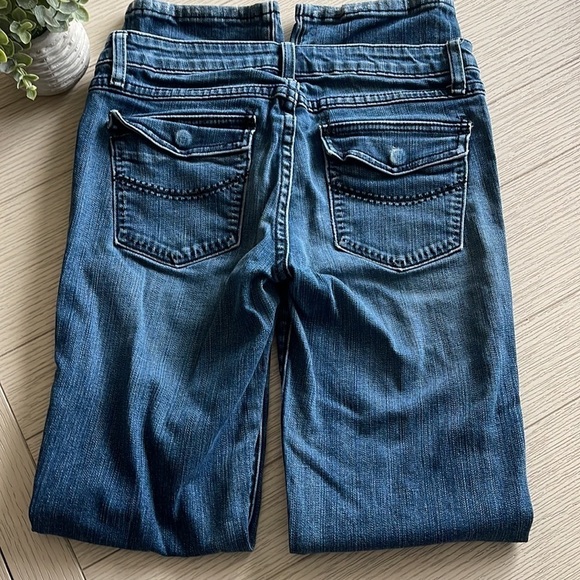 VERTIGO PARIS Women Jeans Boot Cut Medium Dark Wash Relaxed Fit Size 27 x 31 - Picture 6 of 13